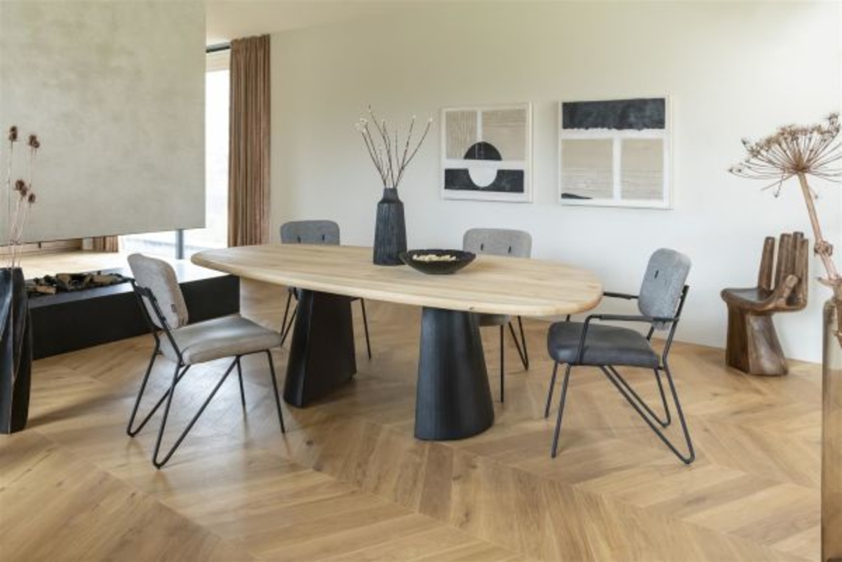 XOOON June, Stuhl + Taschenfederkern - Schwarz/ Anthrazit, Blau, Braun, Grau, Gruen, Orange, Pink, Rot, Taupe, Weiss, Gelb - 5