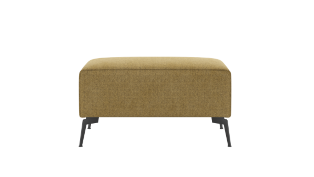 XOOON Fiskardo, Hocker - Schwarz/ Anthrazit, Blau, Braun, Grau, Gruen, Orange, Pink, Rot, Taupe, Weiss, Gelb - 1