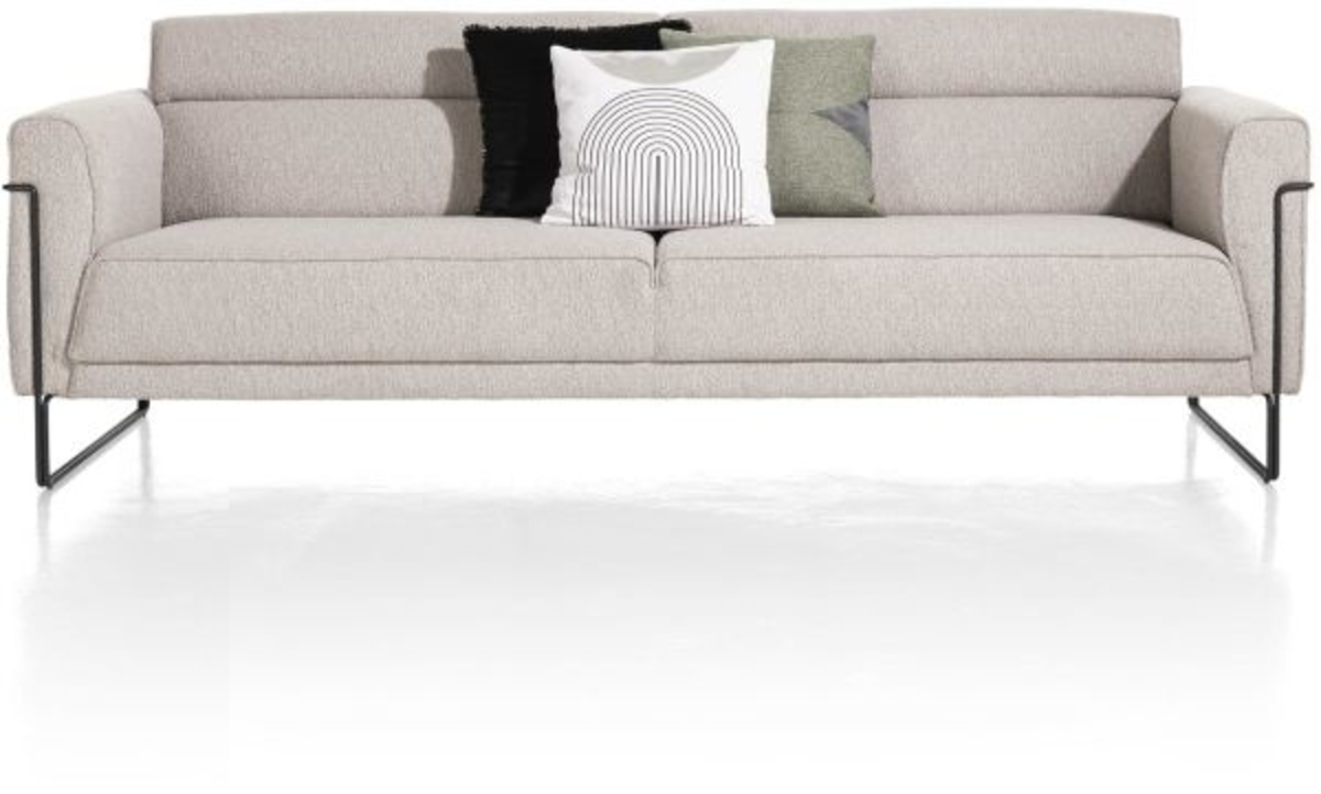 XOOON Fiskardo, 4-Sitzer - Schwarz/ Anthrazit, Blau, Braun, Grau, Gruen, Orange, Pink, Rot, Taupe, Weiss, Gelb - 2