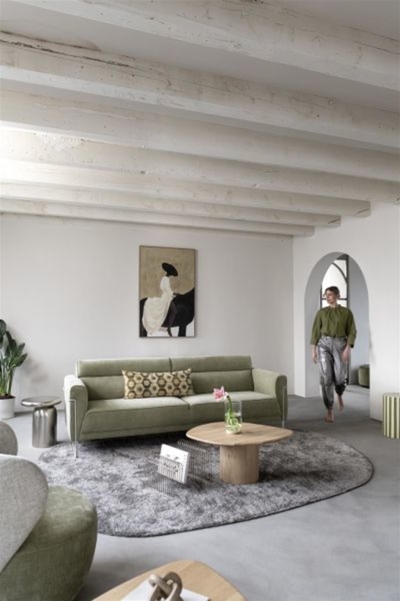 XOOON Fiskardo, 4-Sitzer - Schwarz/ Anthrazit, Blau, Braun, Grau, Gruen, Orange, Pink, Rot, Taupe, Weiss, Gelb - 9