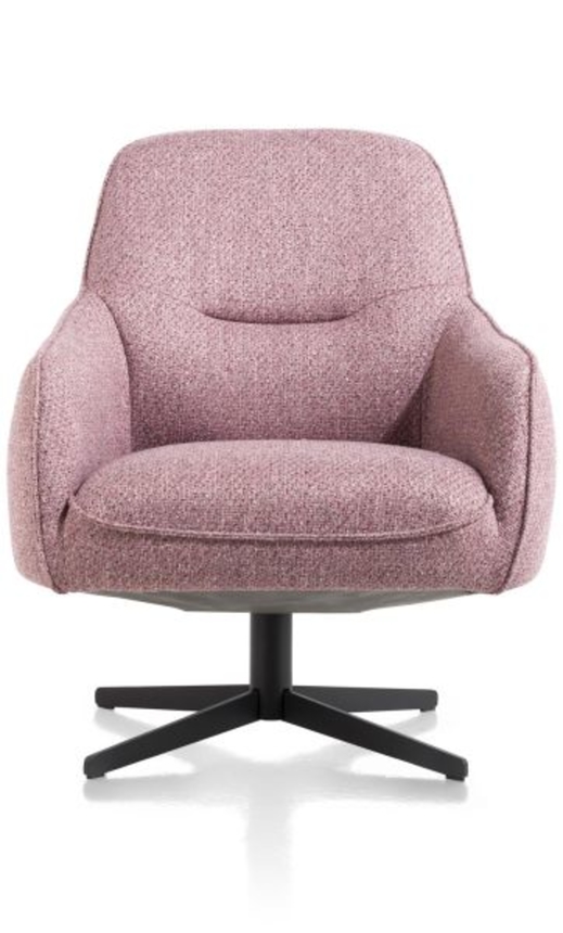 XOOON Oviedo, Sessel mit niedriege Rücken - Schwarz/ Anthrazit, Blau, Braun, Grau, Gruen, Orange, Pink, Rot, Taupe, Weiss, Gelb - 10