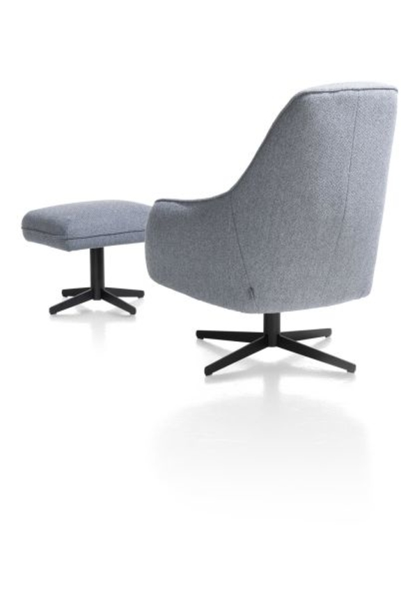 XOOON Oviedo, Sessel mit hohe Rücken - Schwarz/ Anthrazit, Blau, Braun, Grau, Gruen, Orange, Pink, Rot, Taupe, Weiss, Gelb - 12