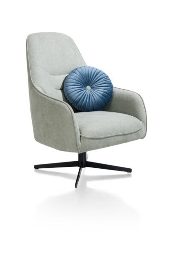 XOOON Oviedo, Sessel mit hohe Rücken - Schwarz/ Anthrazit, Blau, Braun, Grau, Gruen, Orange, Pink, Rot, Taupe, Weiss, Gelb - 3