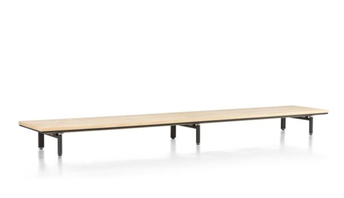 XOOON Elements, Plattform 250 cm. inkl. 3 metall Füße -  - 2