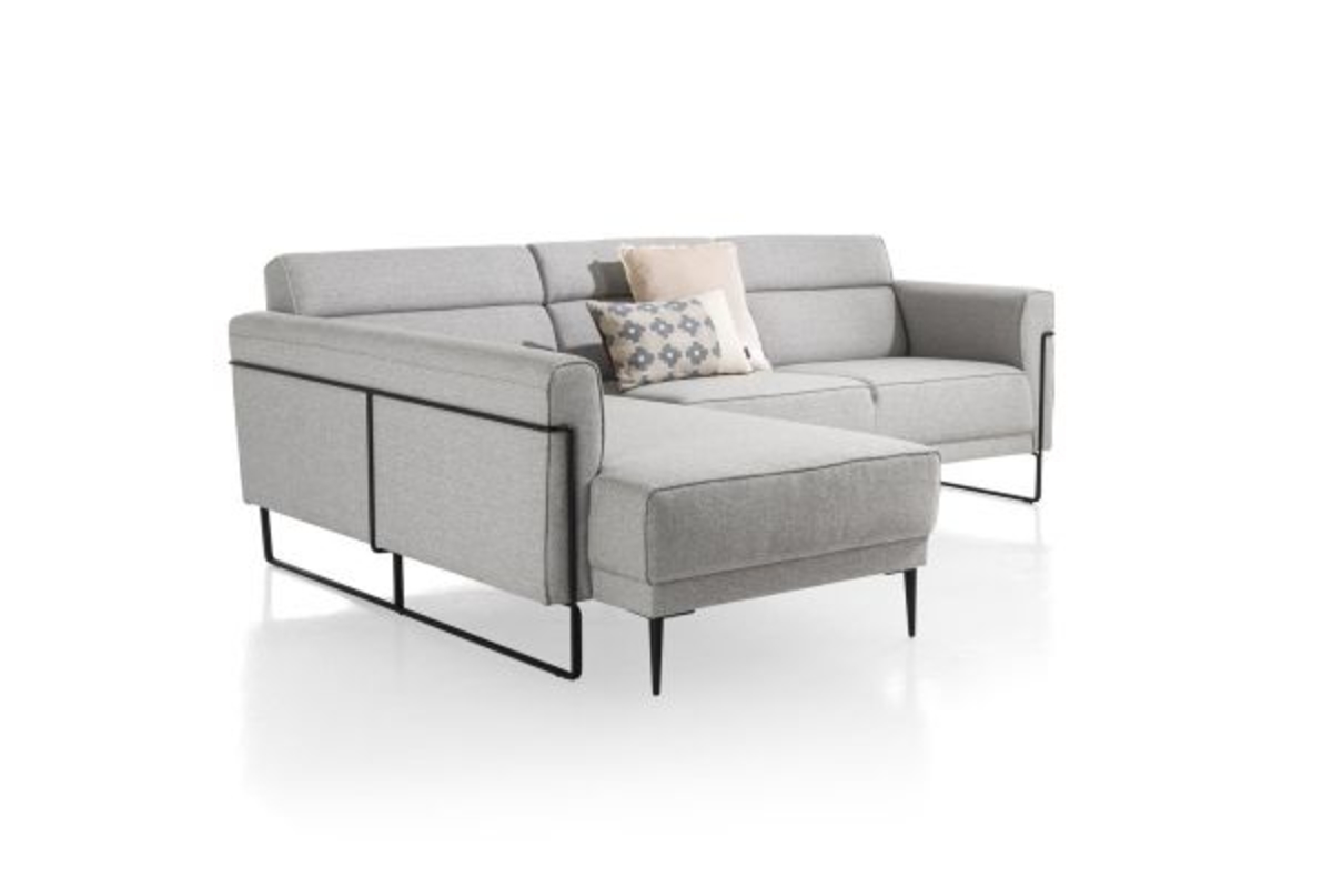 XOOON Fiskardo, Rueckenkissen - Schwarz/ Anthrazit, Blau, Braun, Grau, Gruen, Orange, Pink, Rot, Taupe, Weiss, Gelb - 7