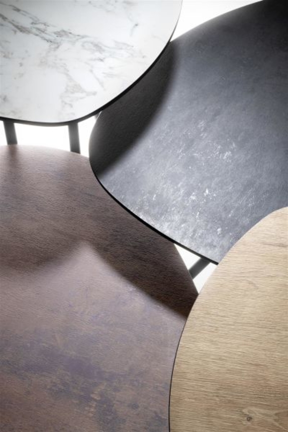 XOOON Masura, Tisch ovale - 240 x 110 cm - Schwarz, Grau - 4