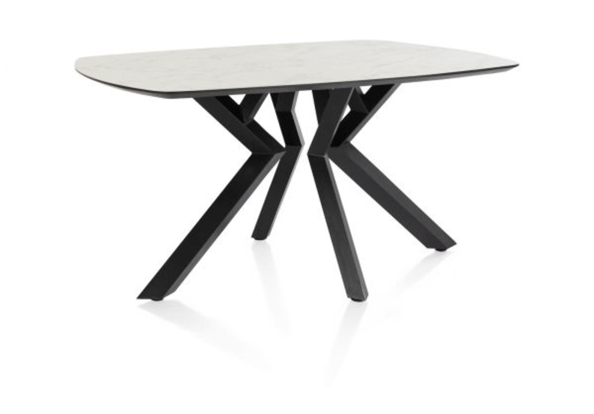 XOOON Masura, Tisch ovale - 150 x 105 cm - Weiß - 2