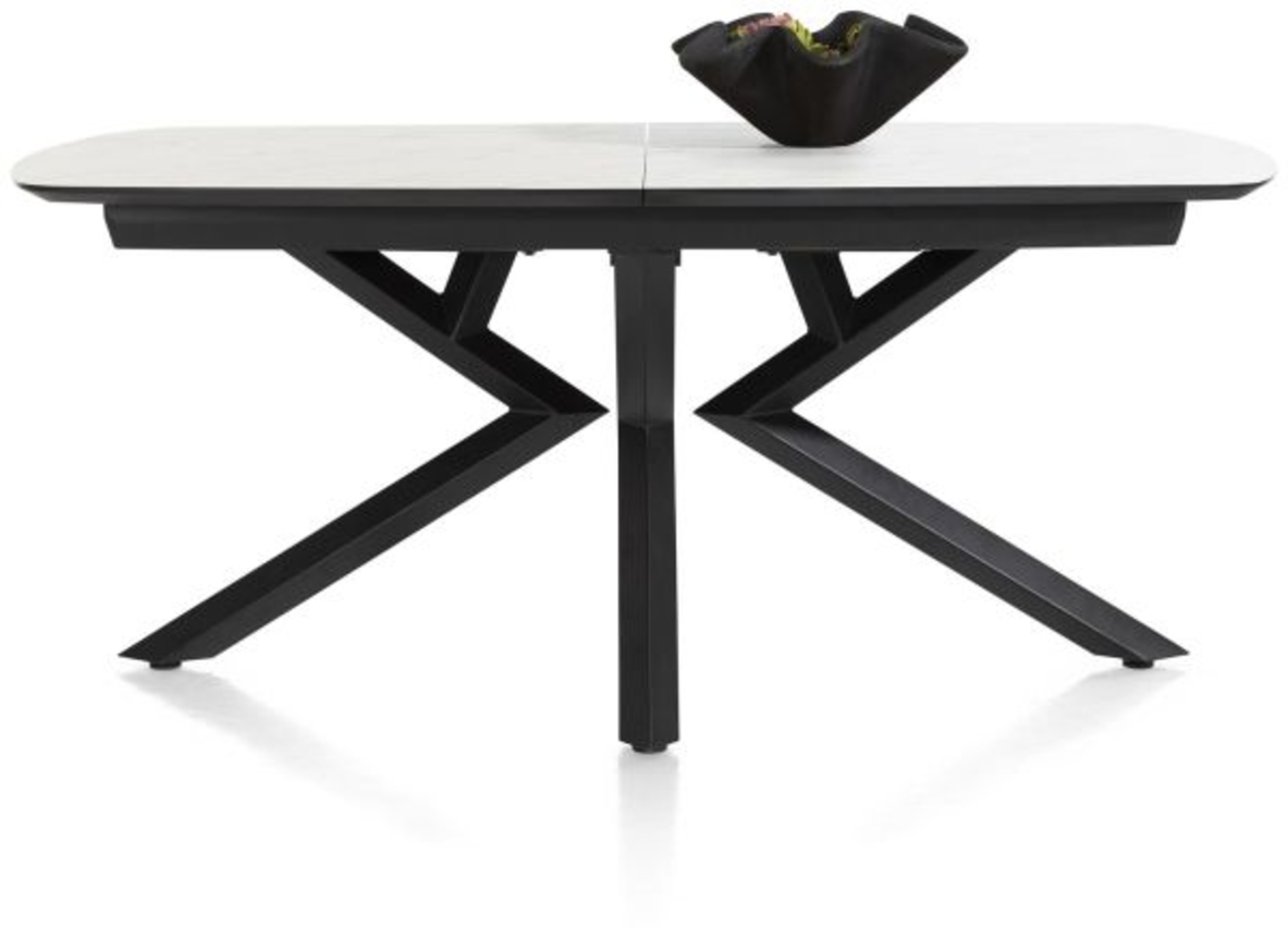 XOOON Masura, Ausziehtisch ovale - 180 (+ 60) x 110 cm - Weiß - 8