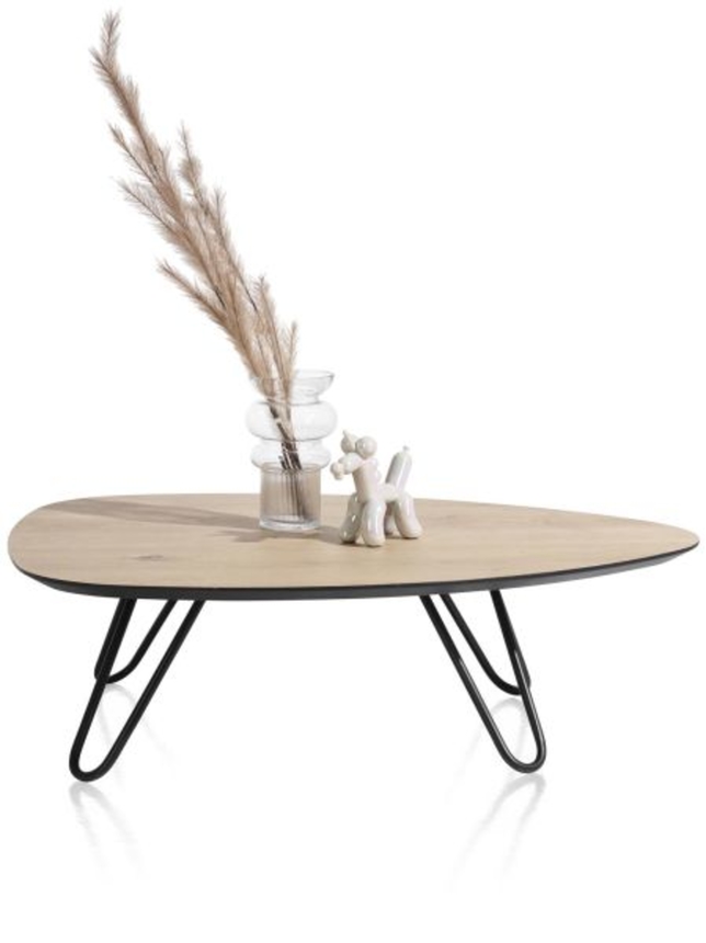 XOOON Masura, Couchtisch 110 x 88 cm - Beige, Braun - 1