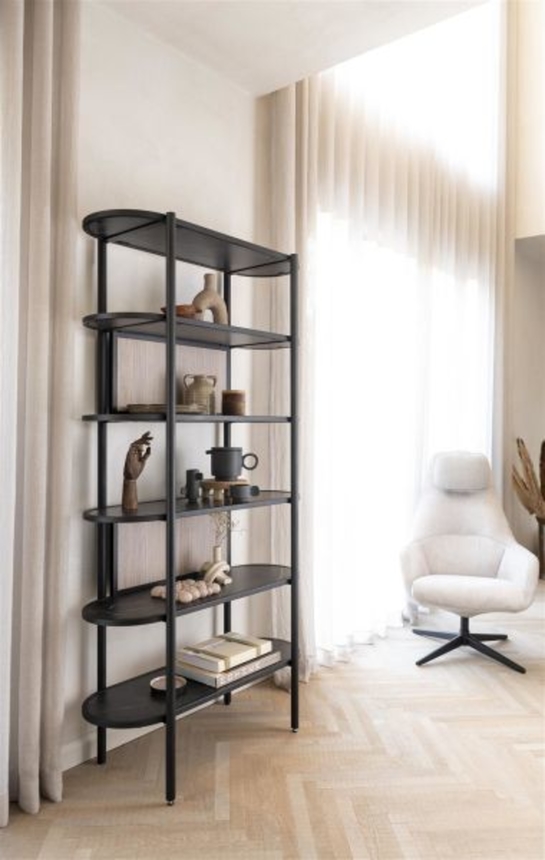 XOOON Aramon, Lowboard 210 cm. - 2-Türen + 1-Lade + 1-Nische (+ LED) -  - 2