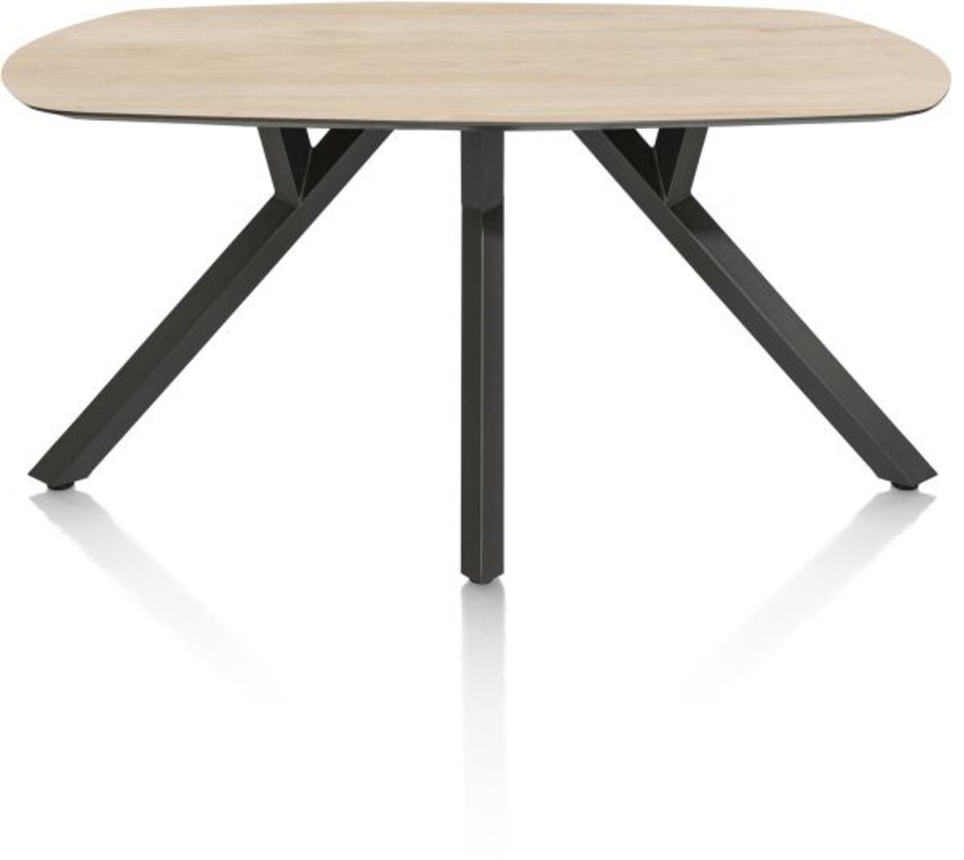 XOOON Minato, Tisch - oval - 200 x 105 cm. - Beige, Braun - 1