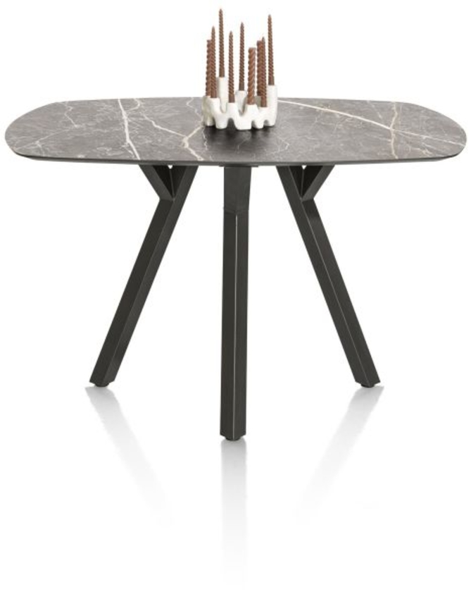 XOOON Minato, Tresentisch - oval - 150 x 105 cm. (hoehe: 92 cm.) - Grau - 1