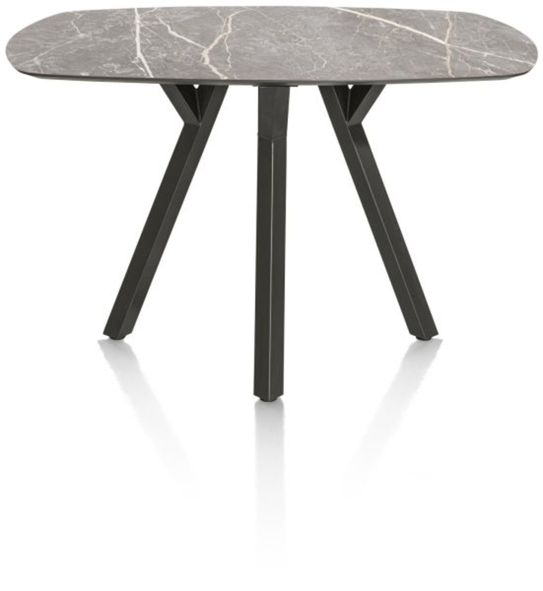 XOOON Minato, Tresentisch - oval - 150 x 105 cm. (hoehe: 92 cm.) - Grau - 3