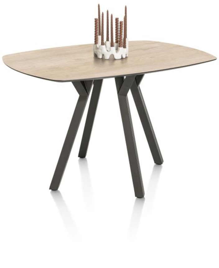 XOOON Minato, Tresentisch - oval - 150 x 105 cm. (hoehe: 92 cm.) - Beige, Braun - 2