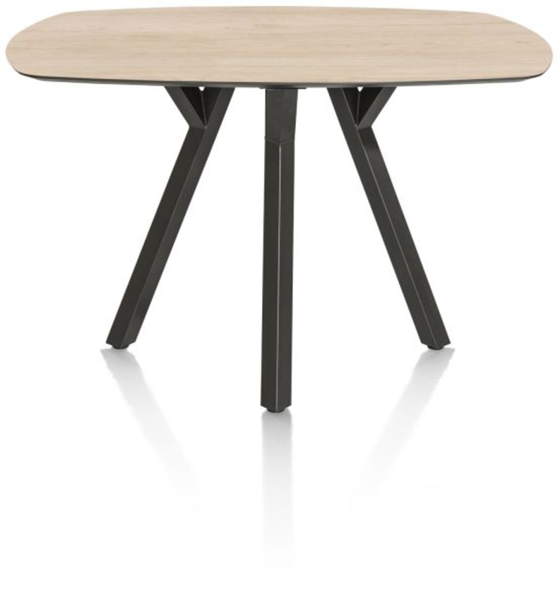 XOOON Minato, Tresentisch - oval - 150 x 105 cm. (hoehe: 92 cm.) - Beige, Braun - 3