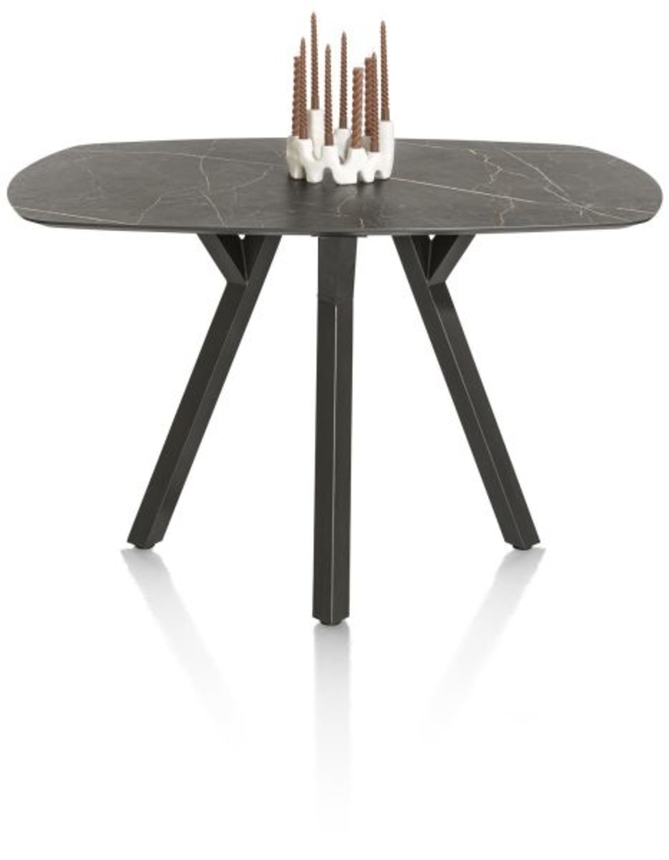 XOOON Minato, Tresentisch - oval - 150 x 105 cm. (hoehe: 92 cm.) - Schwarz - 1