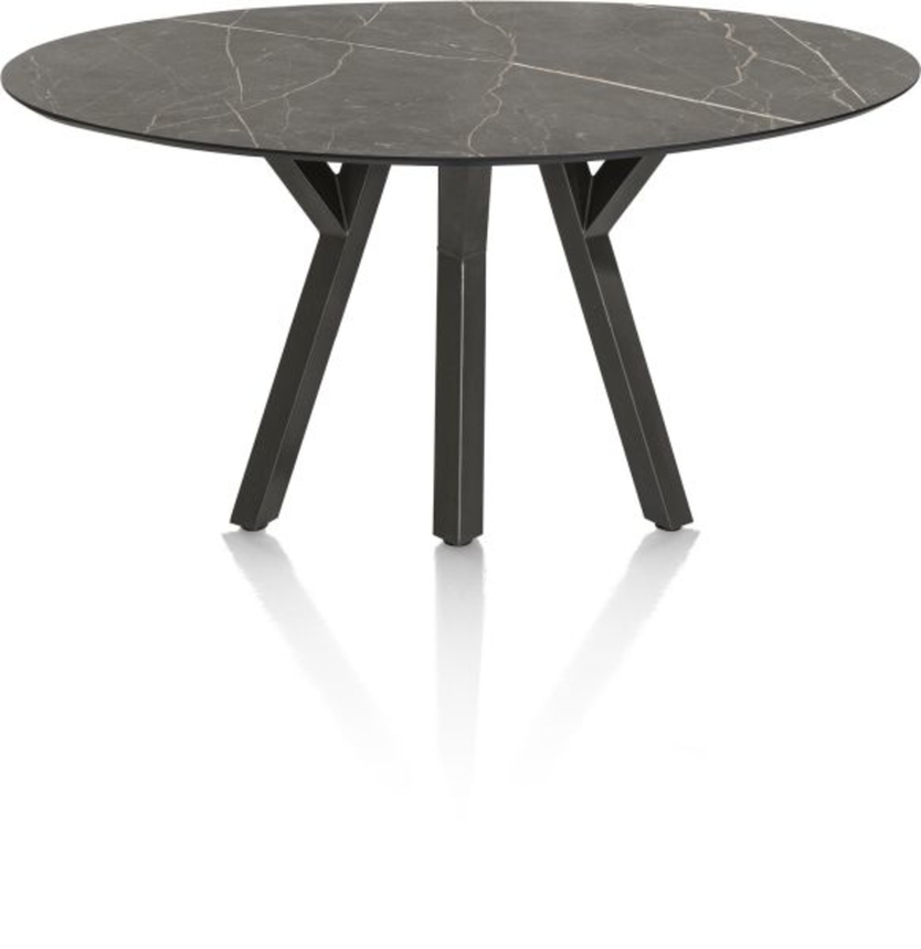 XOOON Minato, Tresentisch - Ellipse - 180 x 100 cm. (hoehe: 92 cm.) - Schwarz - 1