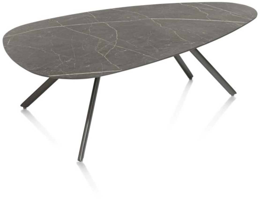 XOOON Minato, Couchtisch 100 x 60 cm. - Schwarz - 1