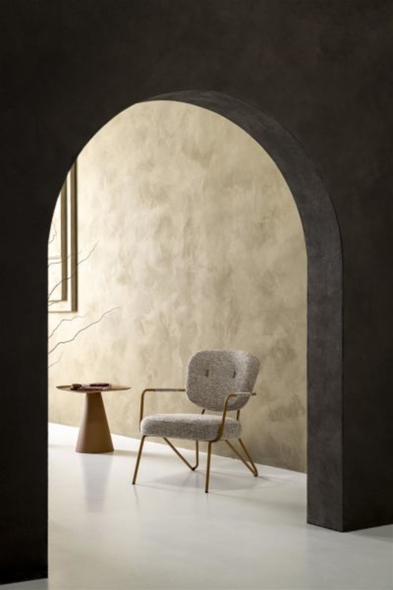 XOOON June, Sessel + Taschenfederkern - Schwarz/ Anthrazit, Blau, Braun, Grau, Gruen, Orange, Pink, Rot, Taupe, Weiss, Gelb - 12