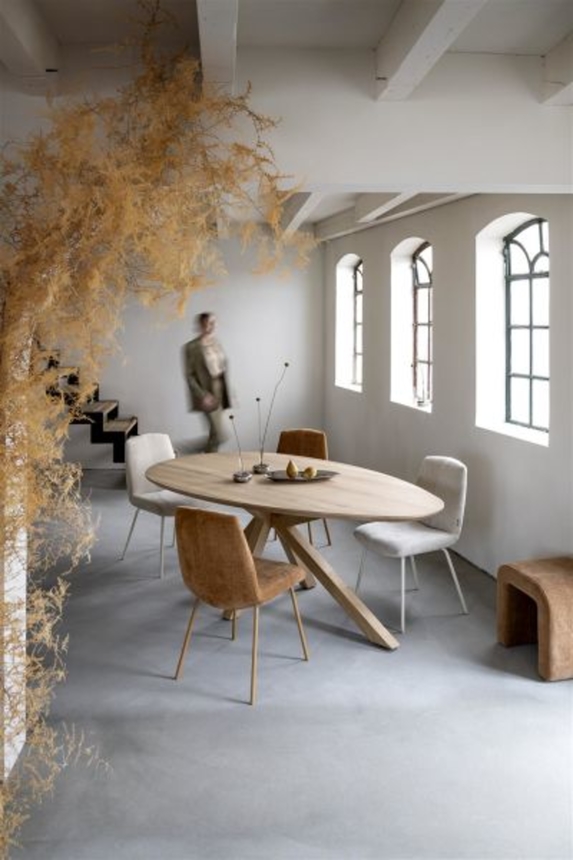 XOOON Filipo, Stuhl - Gestell ton in ton - Stoff Cadiz -  - 9