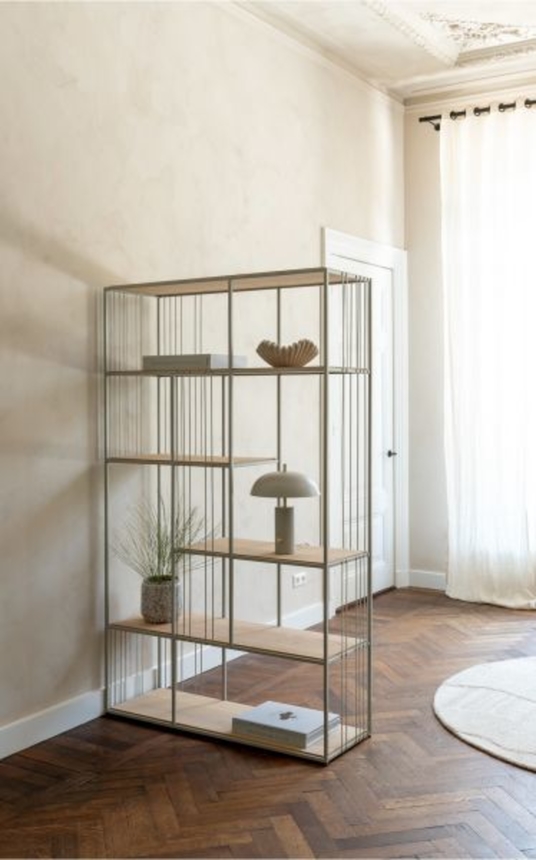 XOOON Niora, Bank 160x43cm - massiv Eiche - Holz Fuessen - Kissen inklusive - Creme - 4