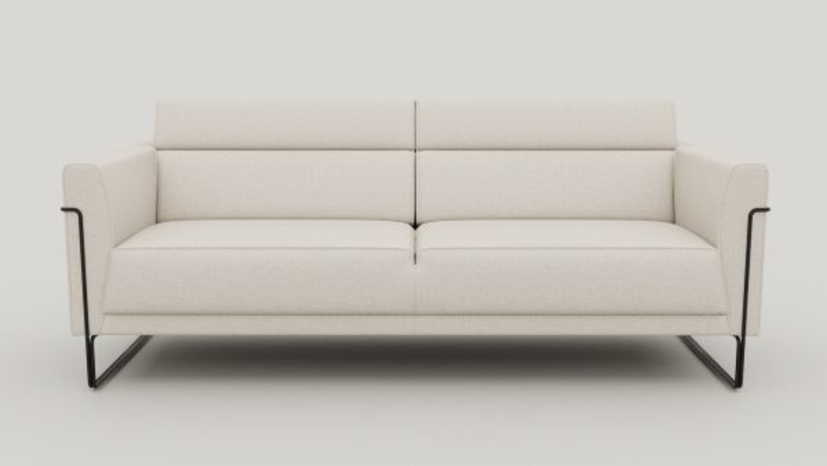 XOOON Fiskardo, 3-Sitzer - Stoff Vada - Beige - 1