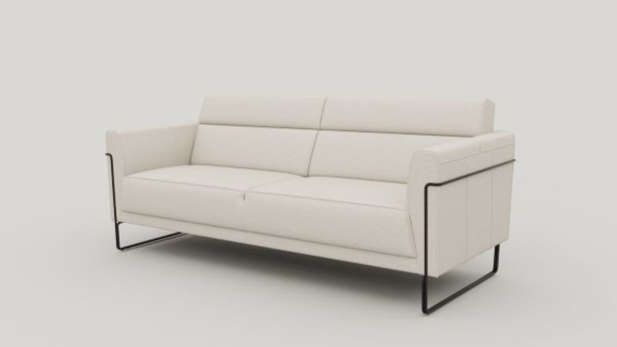 XOOON Fiskardo, 3-Sitzer - Stoff Vada - Beige - 2