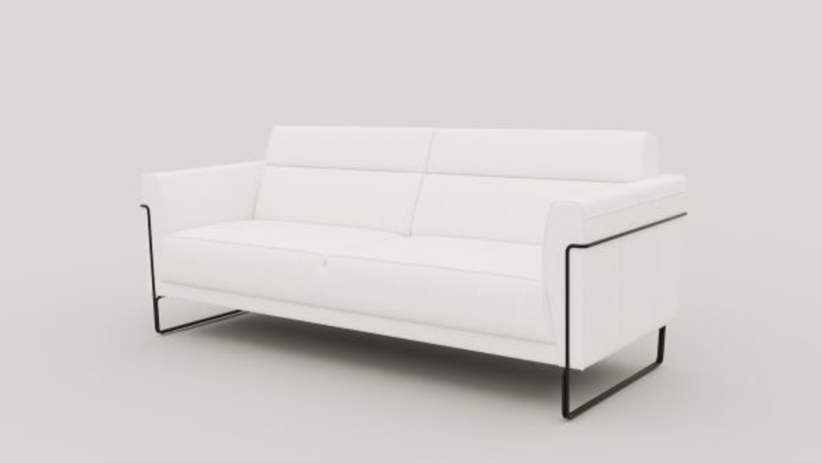 XOOON Fiskardo, 3-Sitzer - Stoff Vada - Elfenbein - 2