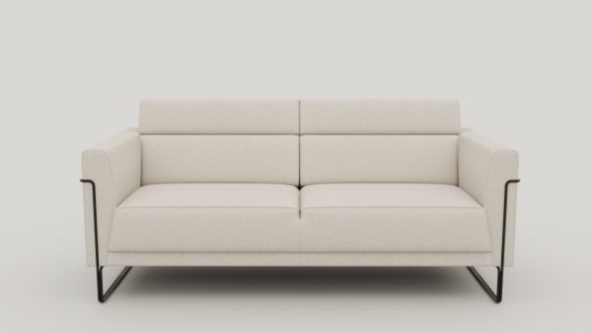 XOOON Fiskardo, 2,5-Sitzer - Stoff Vada - Beige - 1