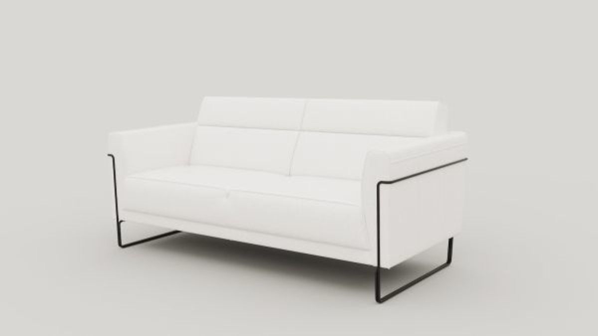 XOOON Fiskardo, 2,5-Sitzer - Stoff Vada - Elfenbein - 2