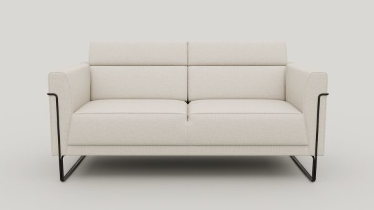 XOOON Fiskardo, 2-Sitzer - Stoff Vada - Beige - 1