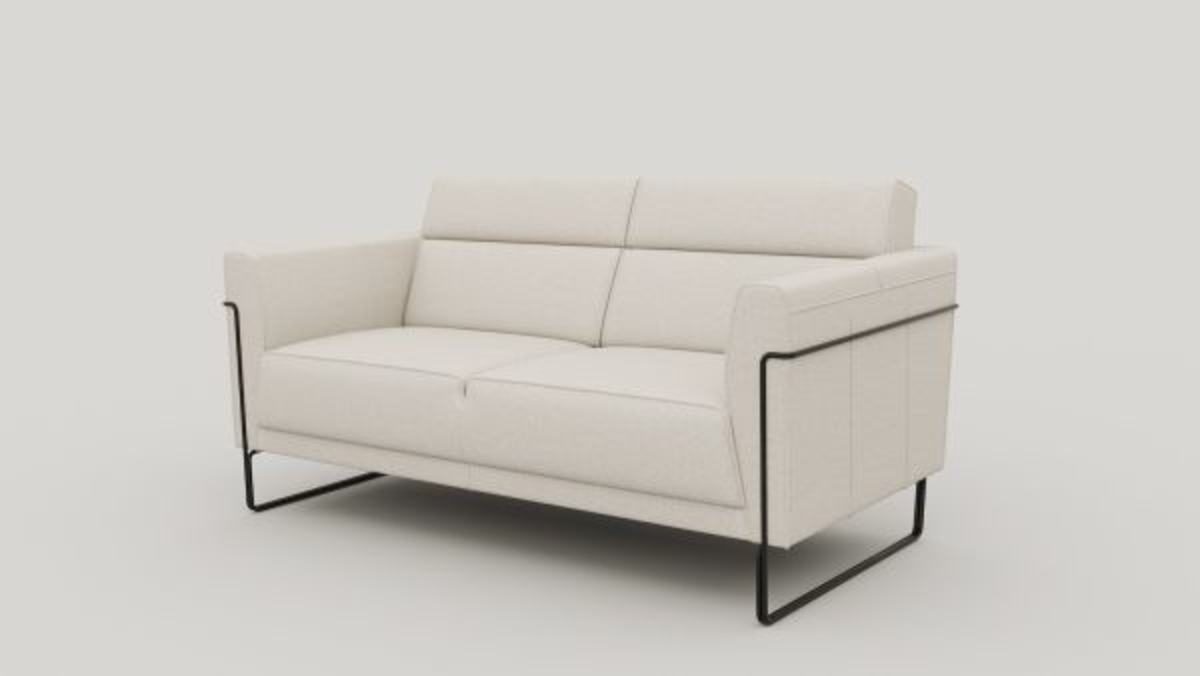 XOOON Fiskardo, 2-Sitzer - Stoff Vada - Beige - 2