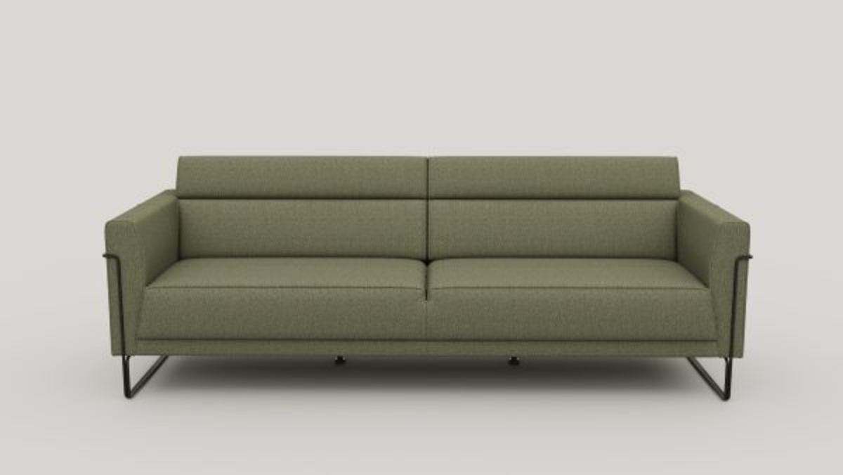 XOOON Fiskardo, 4-Sitzer - Stoff Vada - Moosgrün - 1