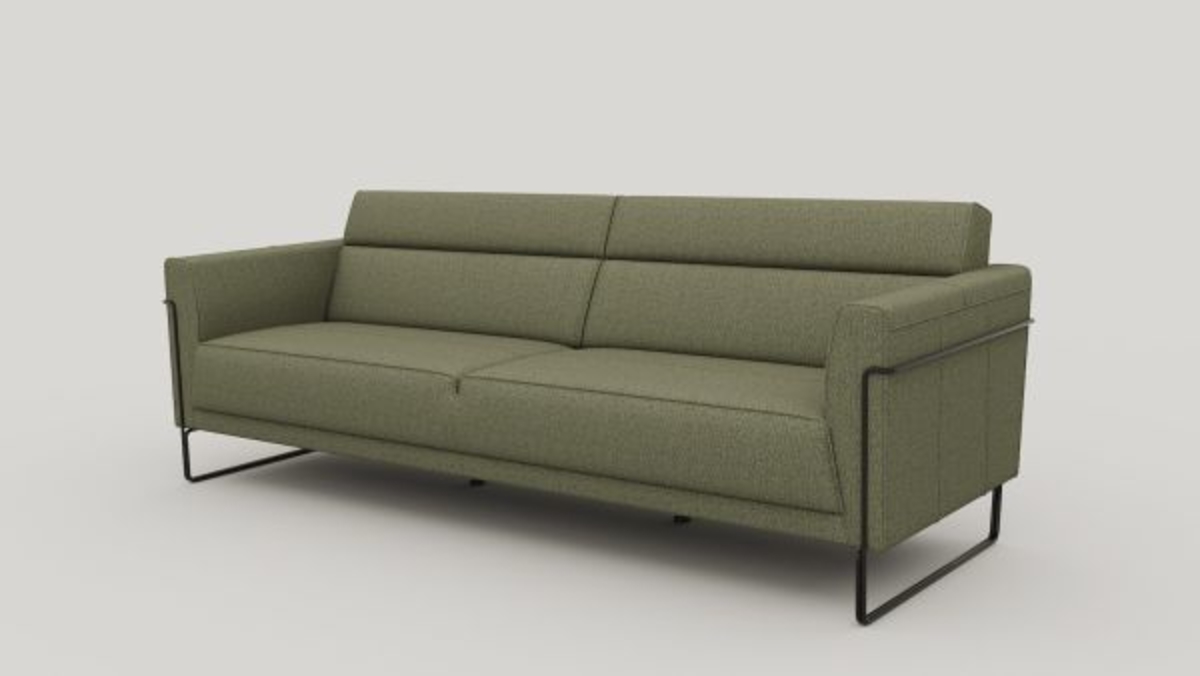 XOOON Fiskardo, 4-Sitzer - Stoff Vada - Moosgrün - 2