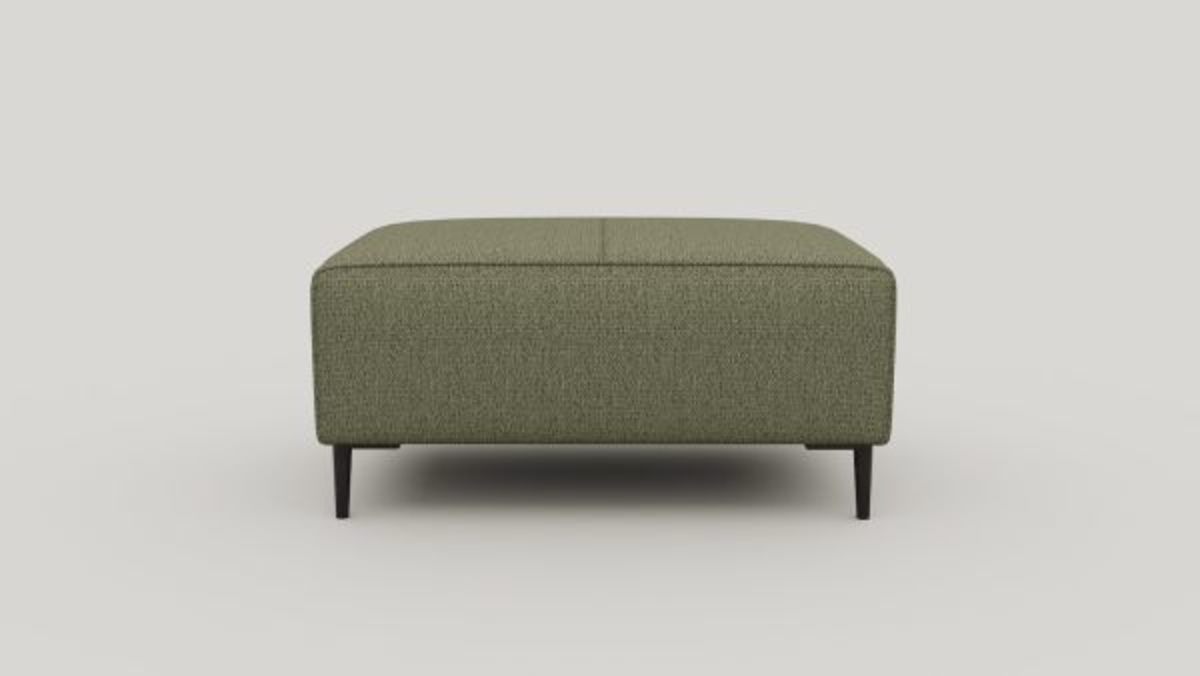 XOOON Fiskardo, Hocker - Stoff Vada - Moosgrün - 1