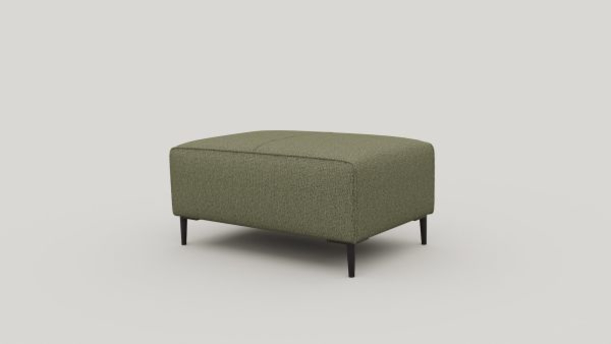 XOOON Fiskardo, Hocker - Stoff Vada - Moosgrün - 2
