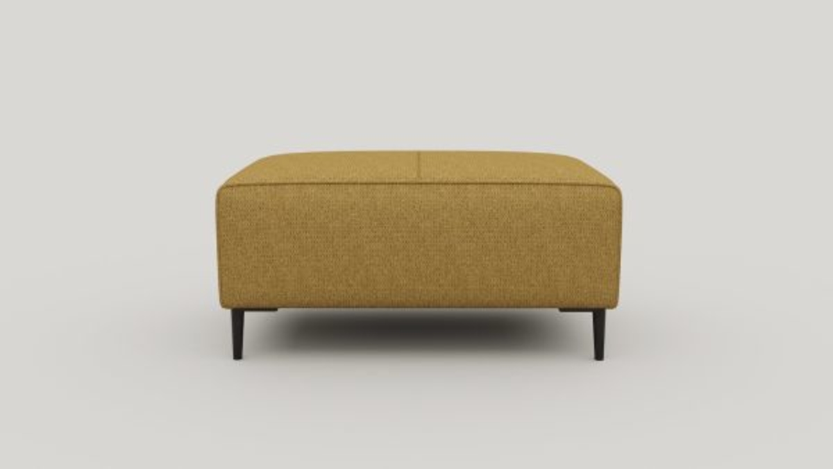 XOOON Fiskardo, Hocker - Stoff Vada - Ocker - 1