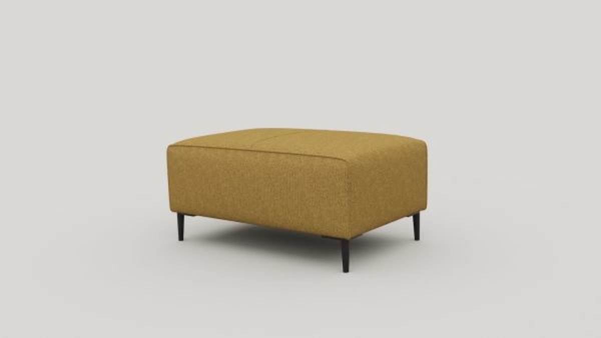 XOOON Fiskardo, Hocker - Stoff Vada - Ocker - 2