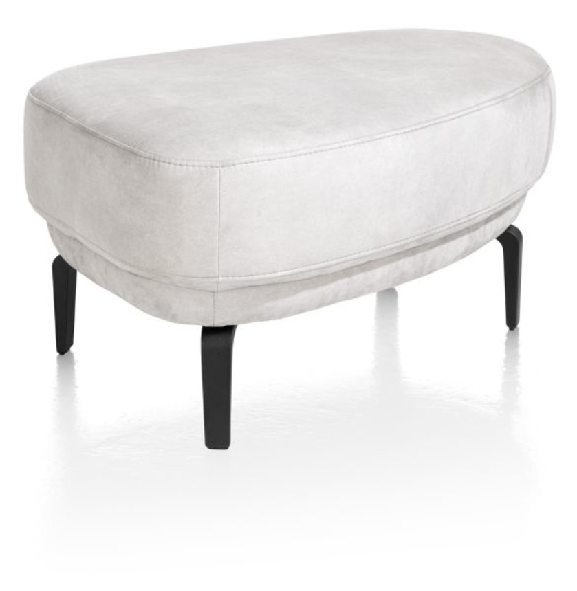 XOOON Brooks, Hocker - Schwarz/ Anthrazit, Blau, Braun, Grau, Gruen, Orange, Pink, Rot, Taupe, Weiss, Gelb - 2