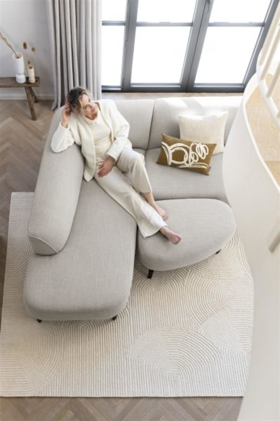 XOOON Brooks, Hocker - Schwarz/ Anthrazit, Blau, Braun, Grau, Gruen, Orange, Pink, Rot, Taupe, Weiss, Gelb - 6