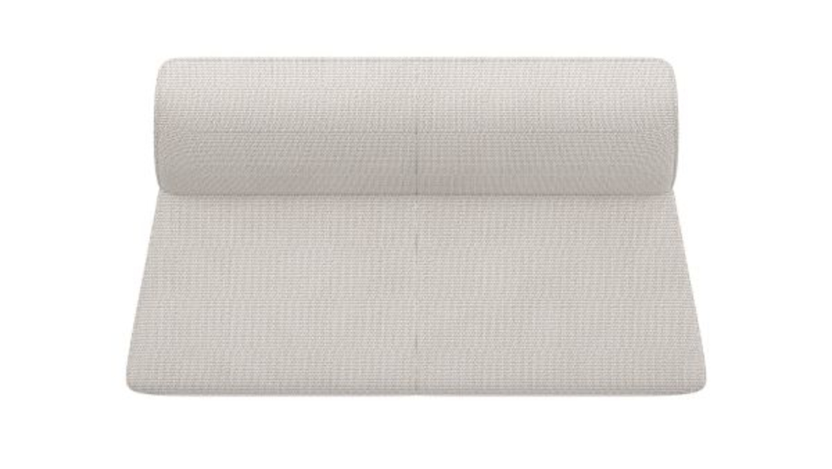 XOOON Brooks, 2.5-Sitzer ohne Armlehne - Schwarz/ Anthrazit, Blau, Braun, Grau, Gruen, Orange, Pink, Rot, Taupe, Weiss, Gelb - 2