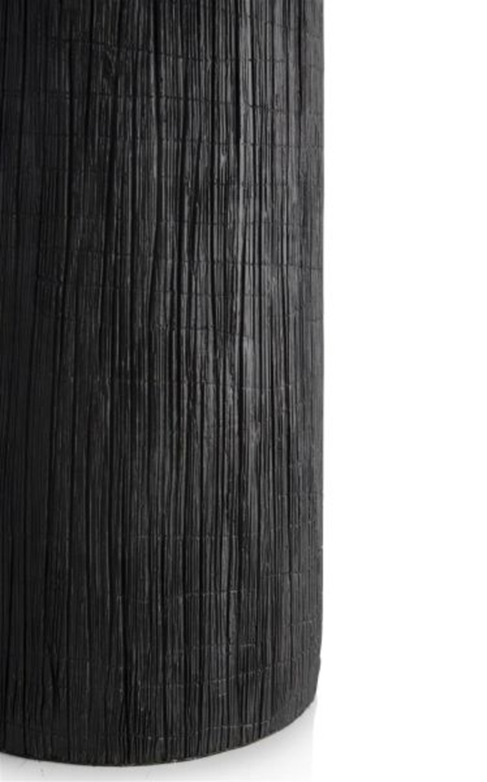 XOOON Finn Vase H50cm - Schwarz/ Anthrazit - 4