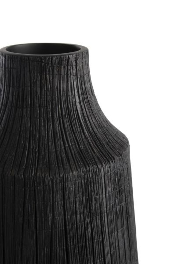 XOOON Finn Vase H50cm - Schwarz/ Anthrazit - 9