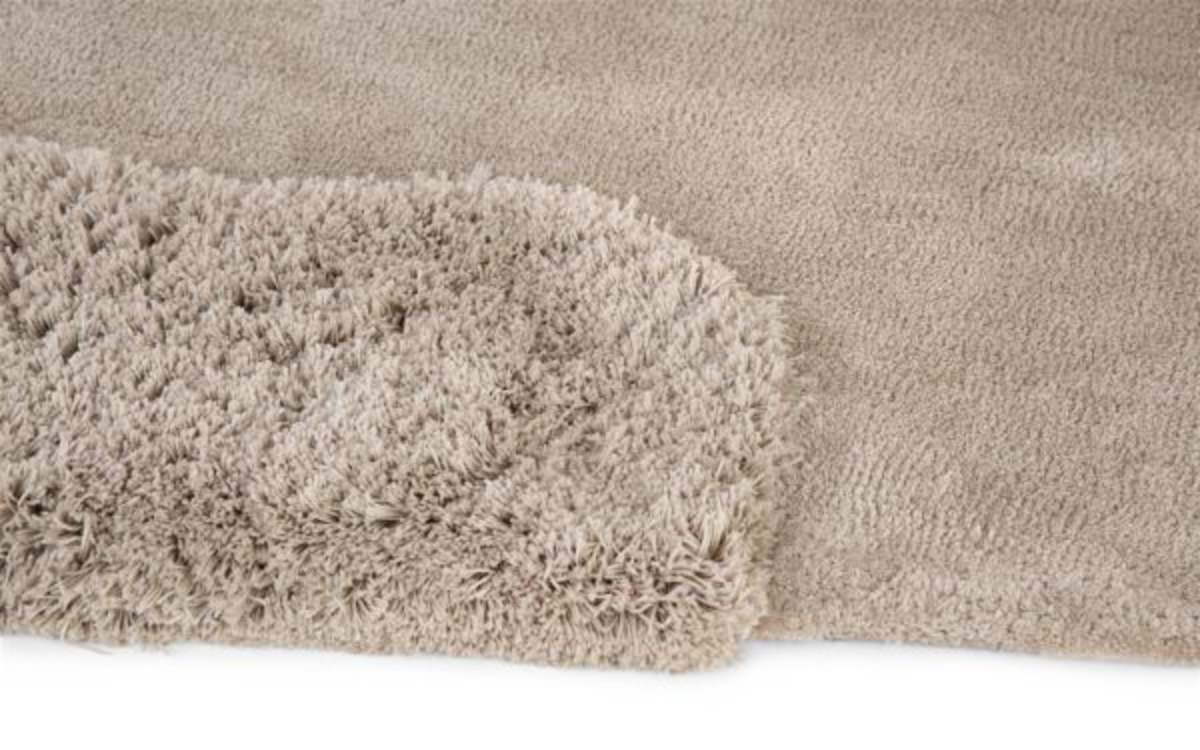 XOOON Brooks Teppich 190x290cm - Weiss, Taupe - 4