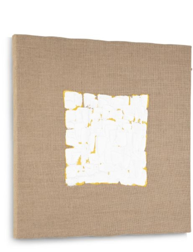 XOOON Finn Bild 70x70cm - Weiss, Gelb, Taupe - 2