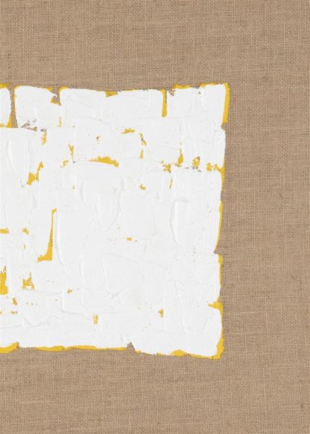 XOOON Finn Bild 70x70cm - Weiss, Gelb, Taupe - 3