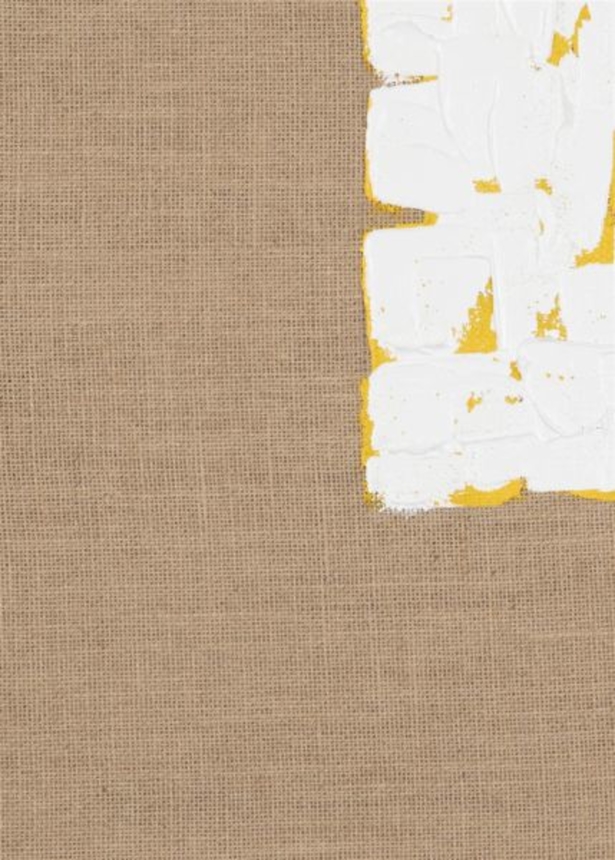 XOOON Finn Bild 70x70cm - Weiss, Gelb, Taupe - 9