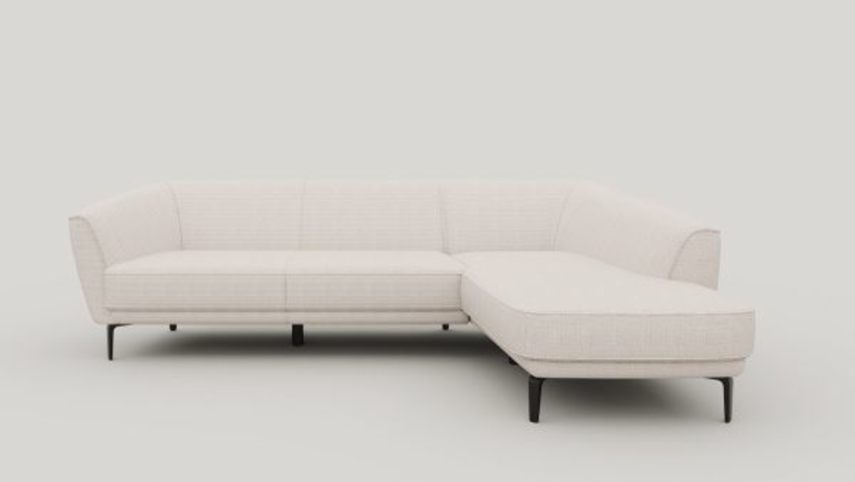 XOOON Brooks, Ecksofa rechts - Stoff Vito -  - 1