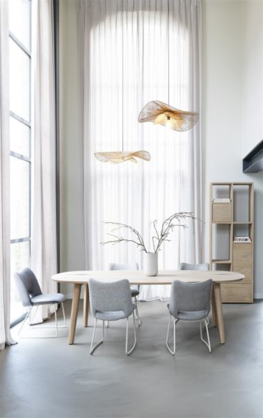 XOOON Odda, Tisch 200 x 110 cm - Oval - Holz Fuss -  - 6