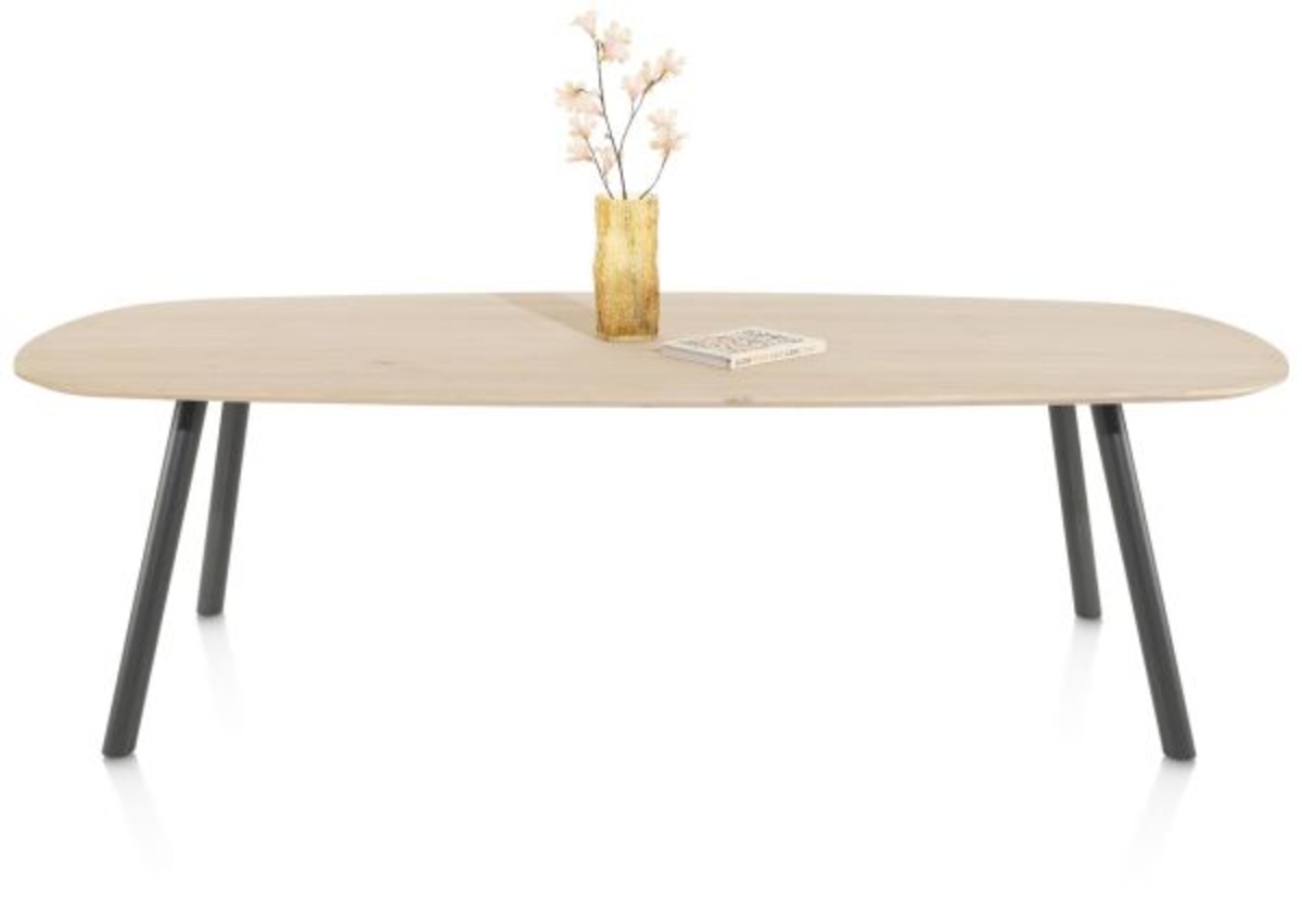 XOOON Niora, Tisch 270 x 120 cm - Oval - Metall Fuss -  - 1